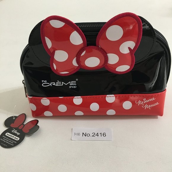 The Creme Shop x Disney Minnie Mouse Dome Travel Pouch Cosmetic Case - NEW  New - Picture 16 of 16